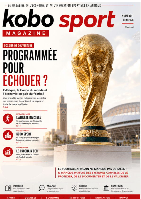 Kobo Sport Magazine Issue 01 French cover